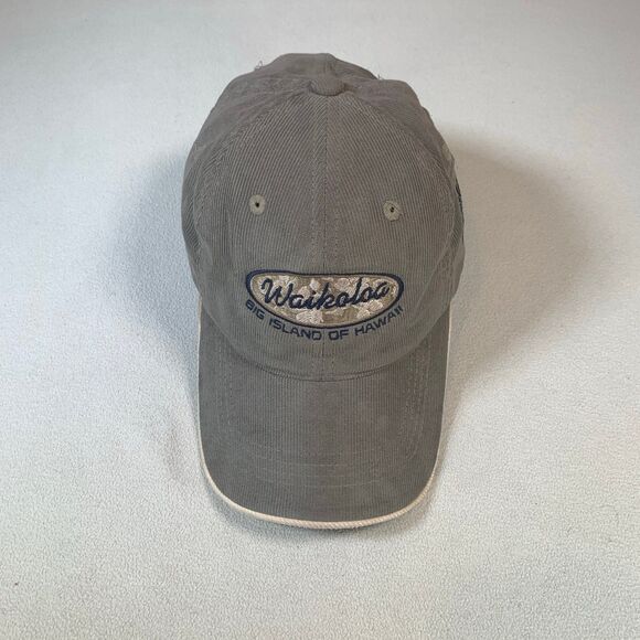 Waikoloa big island resort corduroy baseball hat cap vintage Hawaii - Picture 3 of 7